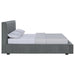 Gregory Bed Grey - U&U Home Budget Furniture (Carteret, NJ)