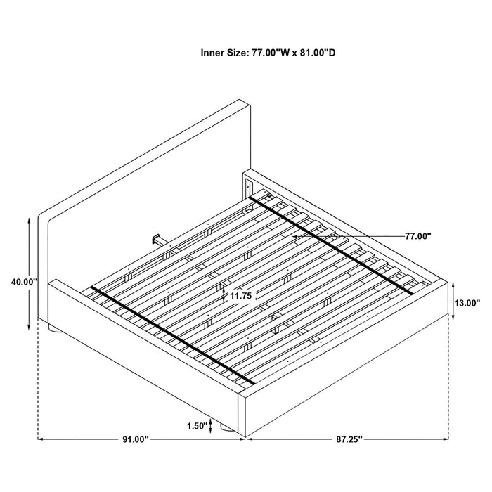 Gregory Queen Beds - U&U Home Budget Furniture (Carteret, NJ)