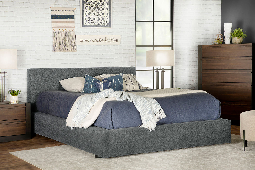 Gregory Bed Grey - U&U Home Budget Furniture (Carteret, NJ)