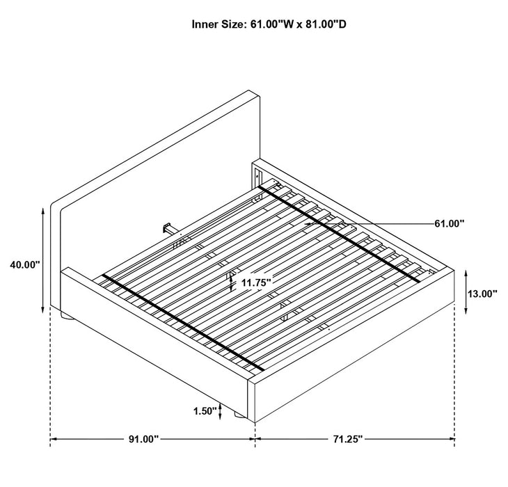Gregory Queen Beds - U&U Home Budget Furniture (Carteret, NJ)
