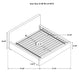 Gregory Bed Grey - U&U Home Budget Furniture (Carteret, NJ)