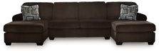 Kimlee Sectional with Double Chaise - U&U Home Budget Furniture (Carteret, NJ)