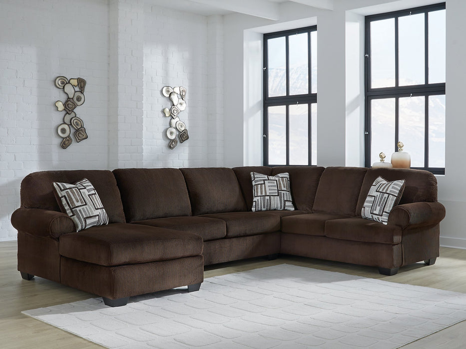 Kimlee Sectional with Chaise - U&U Home Budget Furniture (Carteret, NJ)