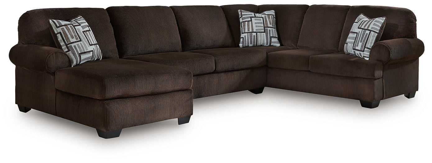Kimlee Sectional with Chaise - U&U Home Budget Furniture (Carteret, NJ)