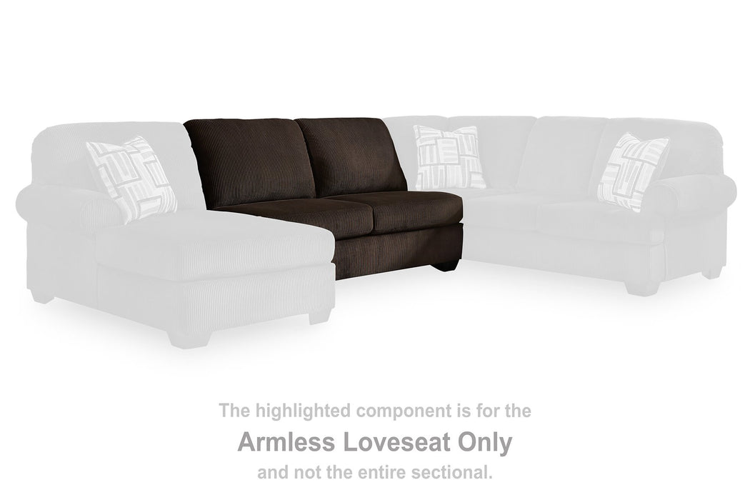 Kimlee Sectional with Chaise - U&U Home Budget Furniture (Carteret, NJ)