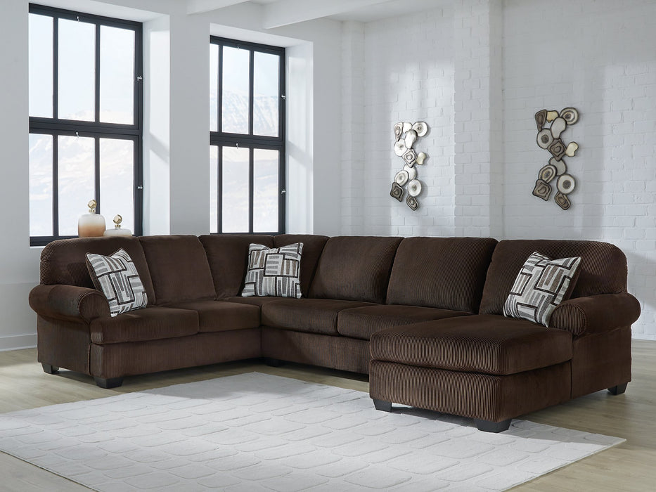 Kimlee Sectional with Chaise - U&U Home Budget Furniture (Carteret, NJ)