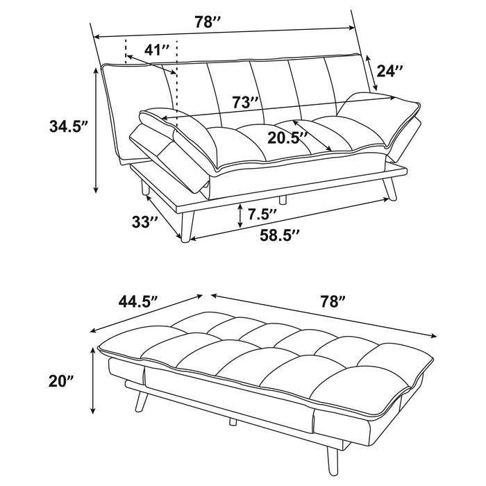 Laredo Sofa Bed - U&U Home Budget Furniture (Carteret, NJ)