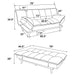 Laredo Sofa Bed - U&U Home Budget Furniture (Carteret, NJ)