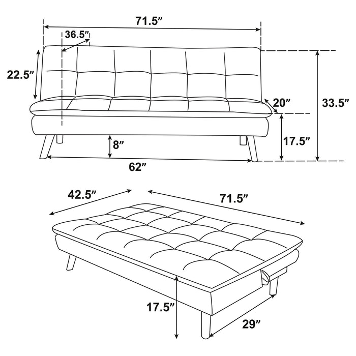 Scout Sofa Bed - U&U Home Budget Furniture (Carteret, NJ)