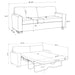 Simpson Sleeper Sofa - U&U Home Budget Furniture (Carteret, NJ)