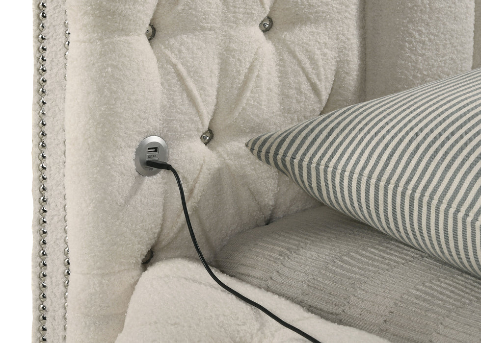 Sonya Eastern King & Queen Bed - U&U Home Budget Furniture (Carteret, NJ)