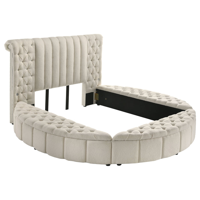 Sonya Eastern King & Queen Bed - U&U Home Budget Furniture (Carteret, NJ)