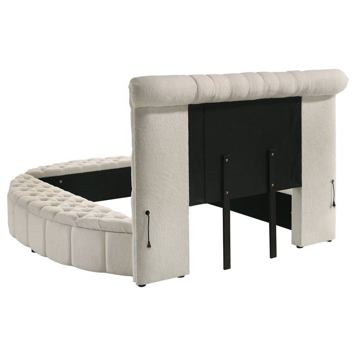 Sonya Eastern King & Queen Bed - U&U Home Budget Furniture (Carteret, NJ)