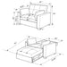 Edith Sofa Bed - U&U Home Budget Furniture (Carteret, NJ)