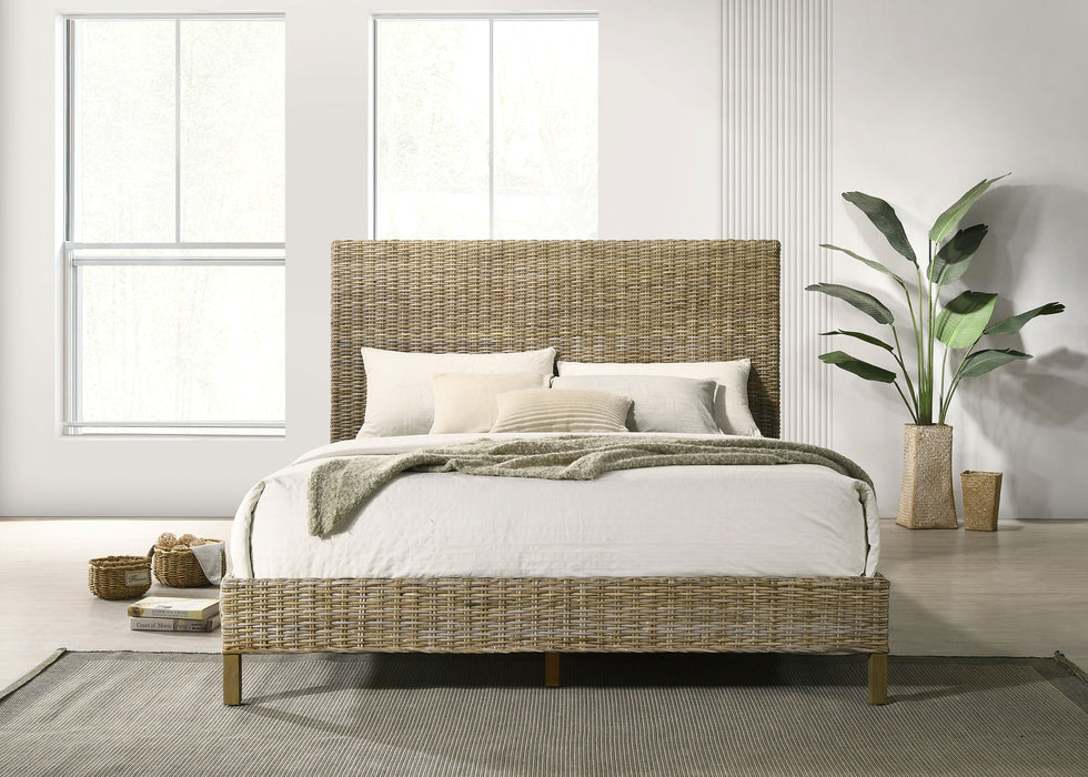 Zyla California King, E.King, & Queen Bed - U&U Home Budget Furniture (Carteret, NJ)