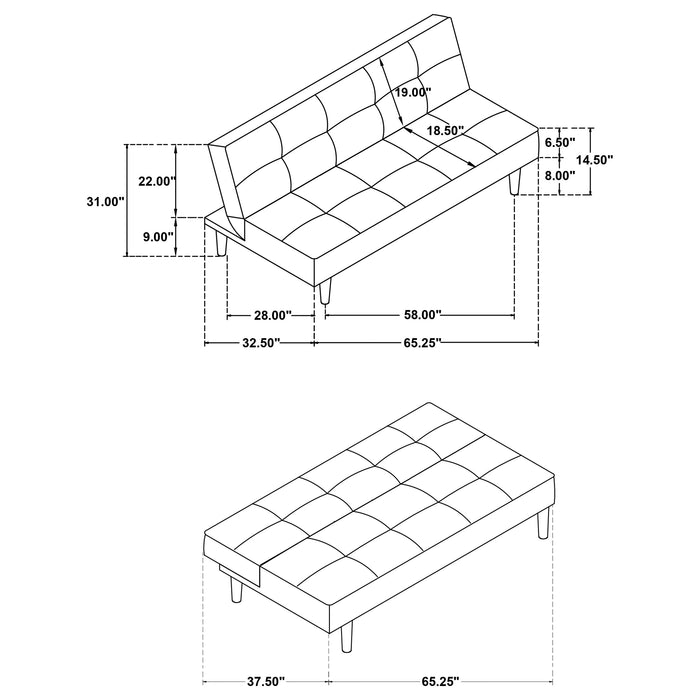 Stanford Sofa Bed - U&U Home Budget Furniture (Carteret, NJ)