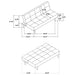 Stanford Sofa Bed - U&U Home Budget Furniture (Carteret, NJ)