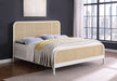 Lanewood Eastern King & Queen Bed Black & White - U&U Home Budget Furniture (Carteret, NJ)