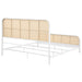 Lanewood Eastern King & Queen Bed Black & White - U&U Home Budget Furniture (Carteret, NJ)