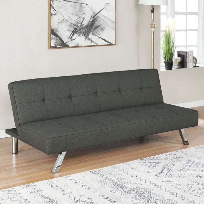Joel Upholstered Tufted Sofa Bed - U&U Home Budget Furniture (Carteret, NJ)