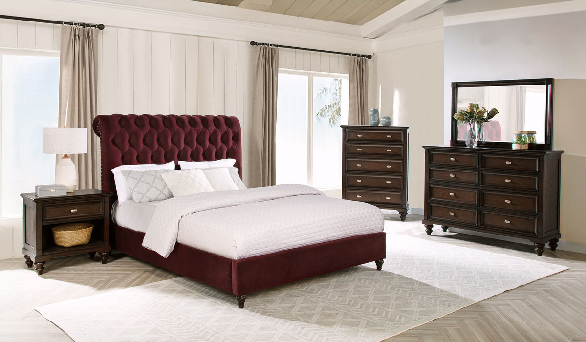 Devon California King, Full, Eastren King, & Queen Bed - U&U Home Budget Furniture (Carteret, NJ)