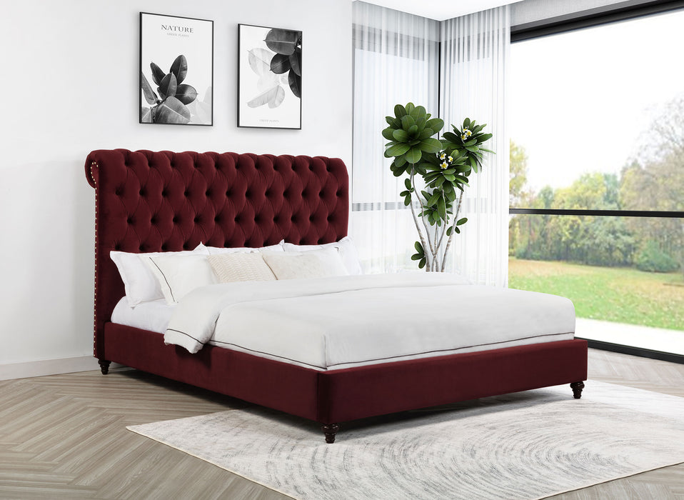 Devon California King, Full, Eastren King, & Queen Bed - U&U Home Budget Furniture (Carteret, NJ)