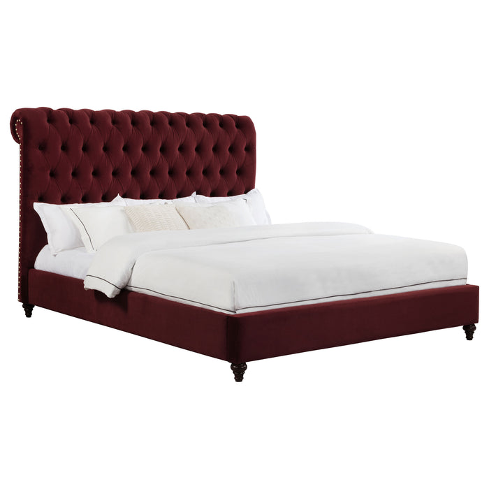 Devon California King, Full, Eastren King, & Queen Bed - U&U Home Budget Furniture (Carteret, NJ)