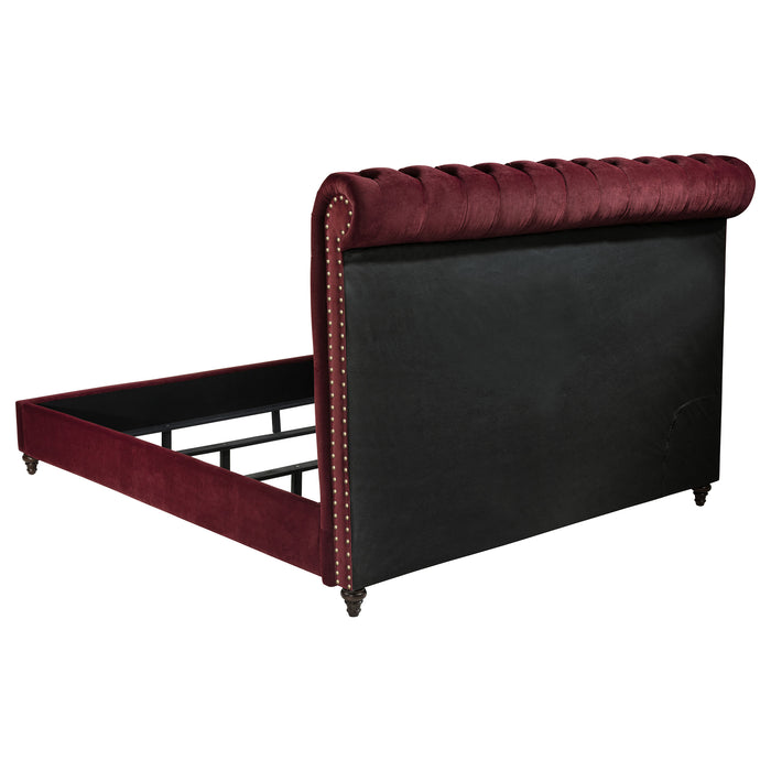 Devon California King, Full, Eastren King, & Queen Bed - U&U Home Budget Furniture (Carteret, NJ)