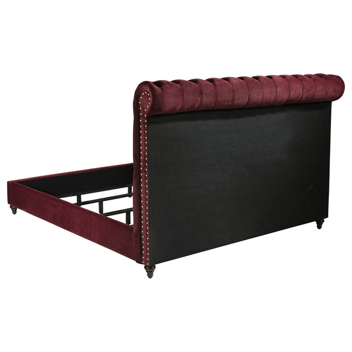 Devon California King, Full, Eastren King, & Queen Bed - U&U Home Budget Furniture (Carteret, NJ)
