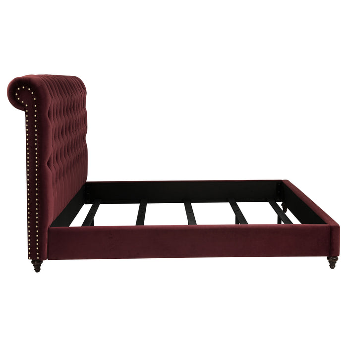 Devon California King, Full, Eastren King, & Queen Bed - U&U Home Budget Furniture (Carteret, NJ)