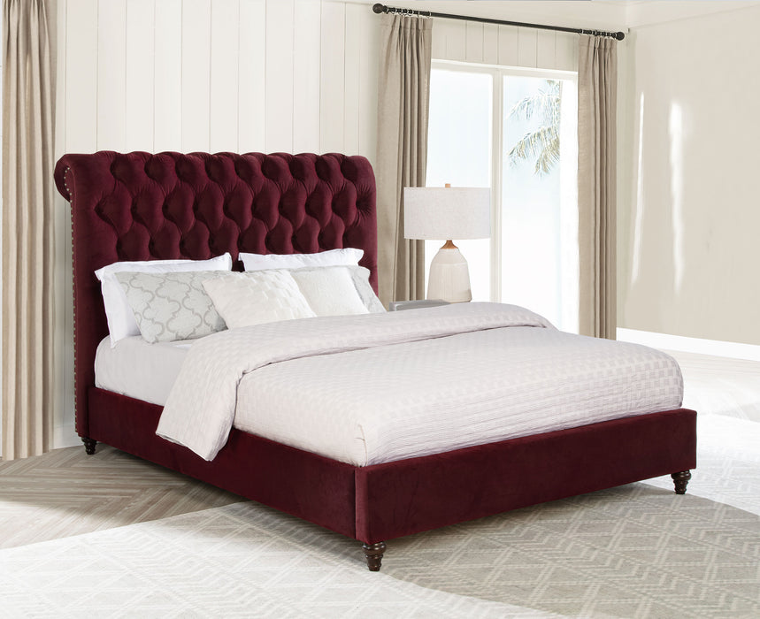 Devon California King, Full, Eastren King, & Queen Bed - U&U Home Budget Furniture (Carteret, NJ)