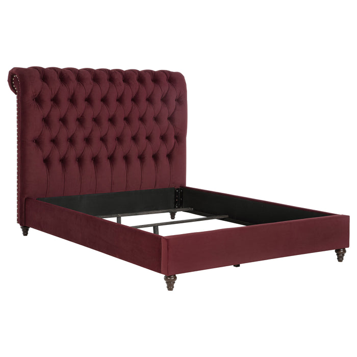 Devon California King, Full, Eastren King, & Queen Bed - U&U Home Budget Furniture (Carteret, NJ)
