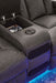 Fyne-Dyme Power Reclining Loveseat with Console - U&U Home Budget Furniture (Carteret, NJ)
