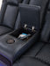 Fyne-Dyme Power Reclining Loveseat with Console - U&U Home Budget Furniture (Carteret, NJ)