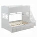 Meyer Twin-Full Bunk Bed With Storage - U&U Home Budget Furniture (Carteret, NJ)