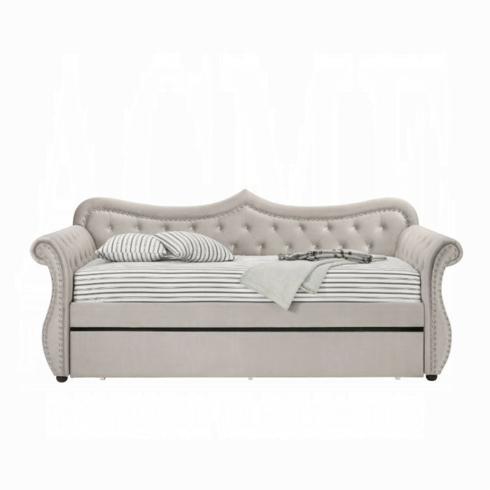 Adkins Daybed With Trundle-Twin - U&U Home Budget Furniture (Carteret, NJ)