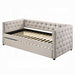 Romona Daybed With Trundle-Twin - U&U Home Budget Furniture (Carteret, NJ)