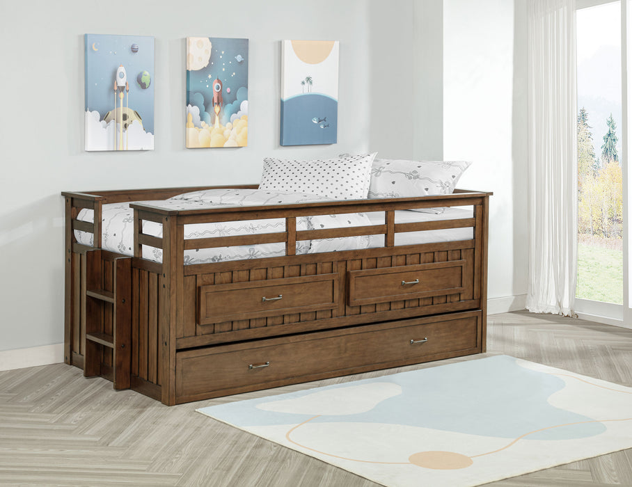 Carlsbad Queen Beds Brown & Grey - U&U Home Budget Furniture (Carteret, NJ)