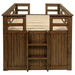 Carlsbad Queen Beds Brown & Grey - U&U Home Budget Furniture (Carteret, NJ)