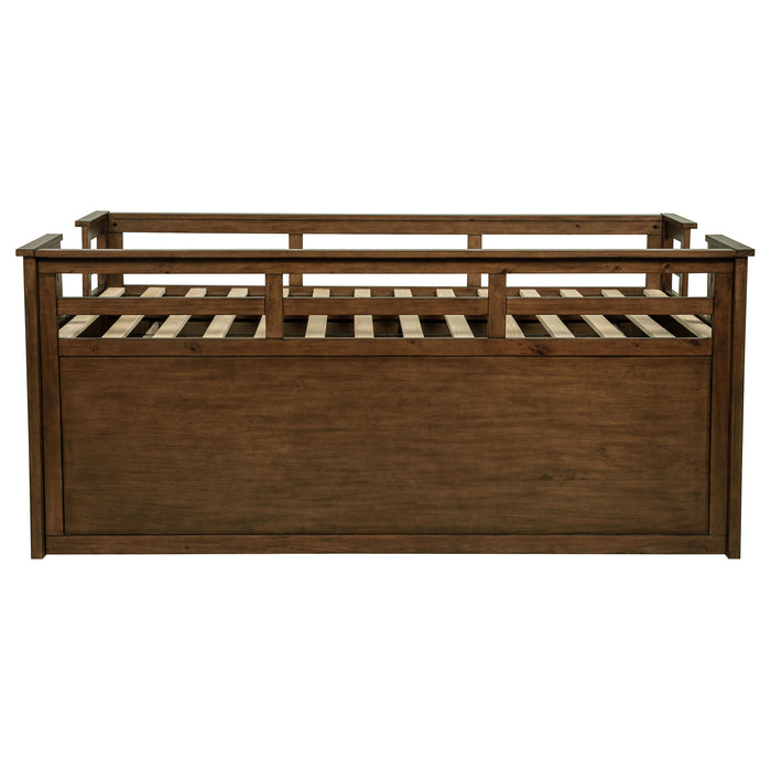 Carlsbad Queen Beds Brown & Grey - U&U Home Budget Furniture (Carteret, NJ)