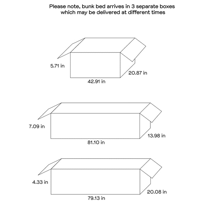 Ryder Bunk Beds - U&U Home Budget Furniture (Carteret, NJ)