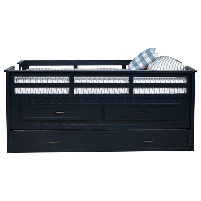 Carlsbad Queen Beds Brown & Grey - U&U Home Budget Furniture (Carteret, NJ)