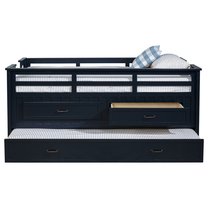 Carlsbad Queen Beds Brown & Grey - U&U Home Budget Furniture (Carteret, NJ)