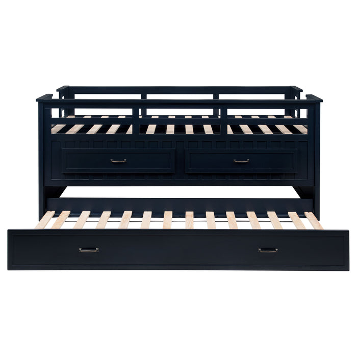 Carlsbad Queen Beds Brown & Grey - U&U Home Budget Furniture (Carteret, NJ)