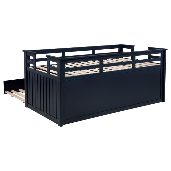 Carlsbad Queen Beds Brown & Grey - U&U Home Budget Furniture (Carteret, NJ)