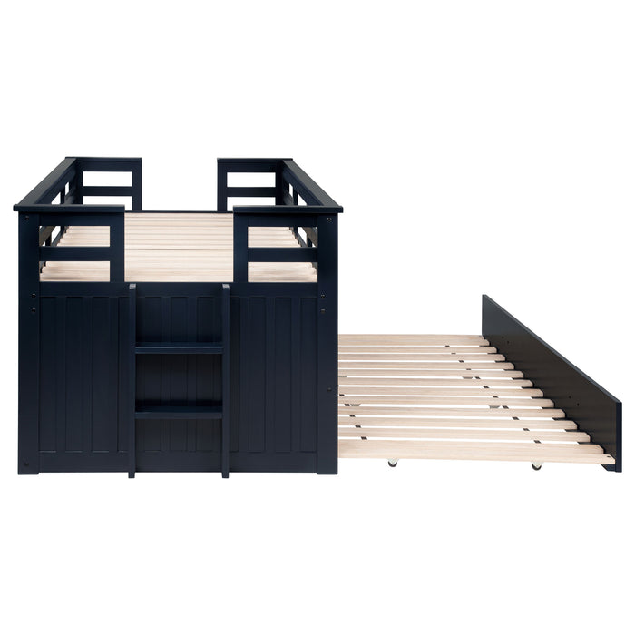 Carlsbad Queen Beds Brown & Grey - U&U Home Budget Furniture (Carteret, NJ)