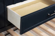 Carlsbad Queen Beds Brown & Grey - U&U Home Budget Furniture (Carteret, NJ)