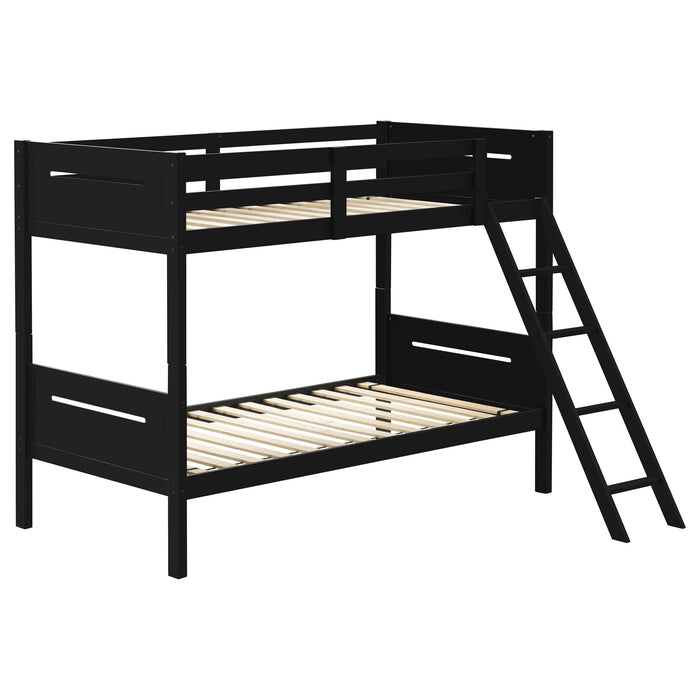 G405051 Twin/Twin Bunk Bed - U&U Home Budget Furniture (Carteret, NJ)