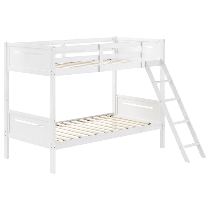 G405051 Twin/Twin Bunk Bed - U&U Home Budget Furniture (Carteret, NJ)