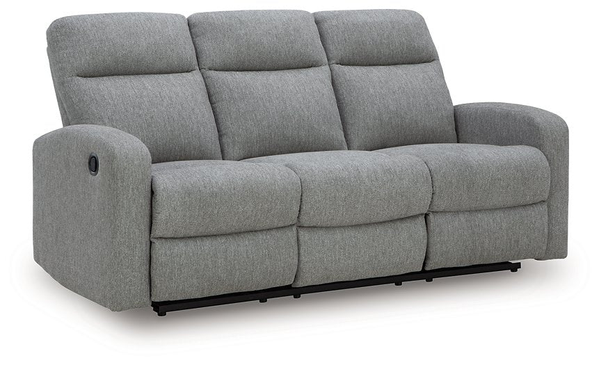 Gauntlet Reclining Sofa - U&U Home Budget Furniture (Carteret, NJ)